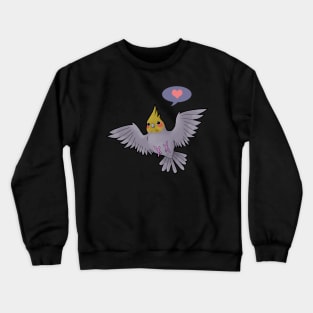 Cockatiel Love Crewneck Sweatshirt